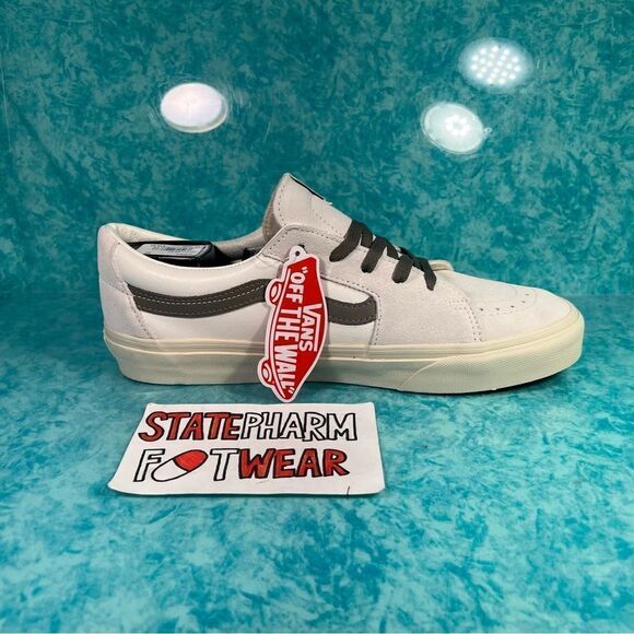 Vans Sk8 Low Marshmallow Brown Men’s Low Top Suede Shoes Sneakers - Picture 3 of 5